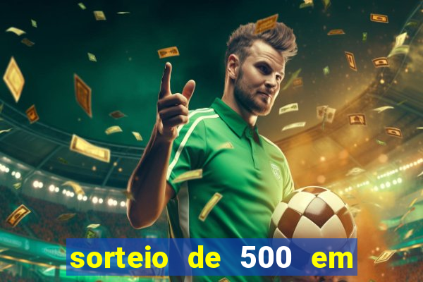 sorteio de 500 em cash toda segunda feira novibet